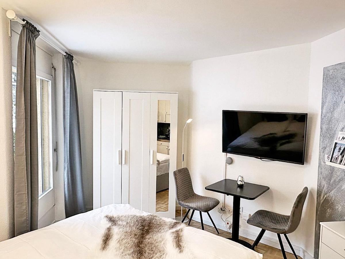 Kleines Juwel, Zentral, Mit Garage Und Pool - Cb102 Apartment St. Moritz Ngoại thất bức ảnh