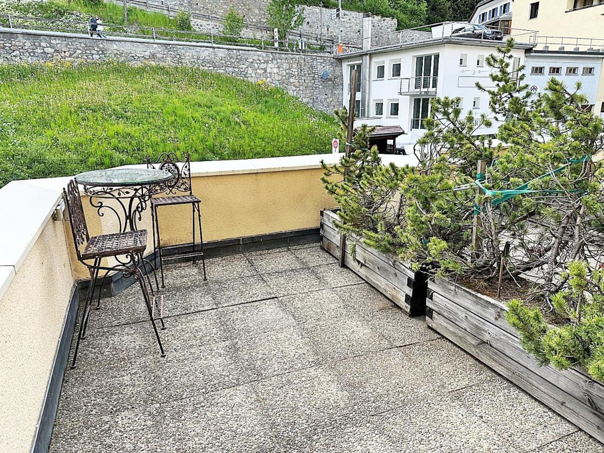Kleines Juwel, Zentral, Mit Garage Und Pool - Cb102 Apartment St. Moritz Ngoại thất bức ảnh